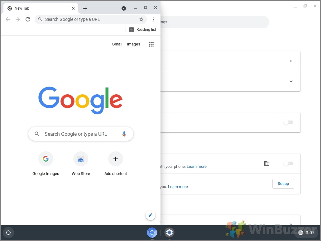 Chromebook - Window - Use Maximize Button - Result