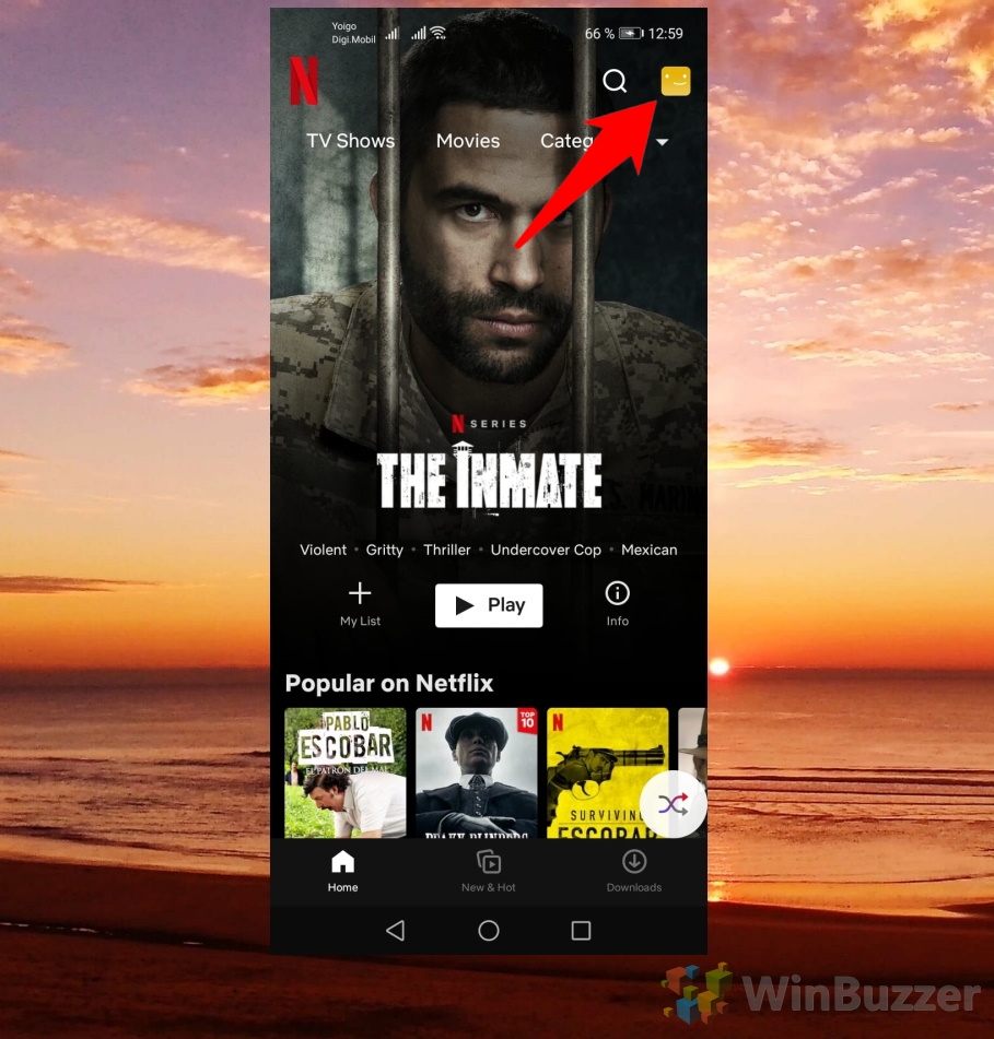 Android - Netflix - Profile Icon