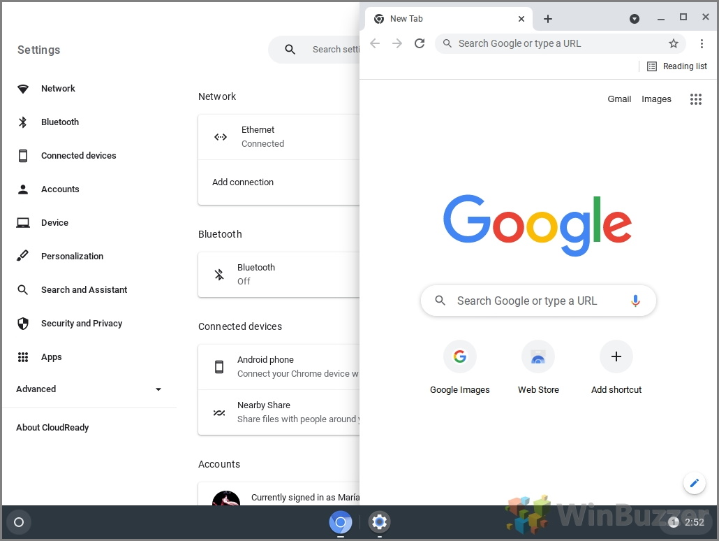 Chromebook - Window - Alt+ - Result