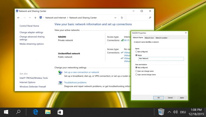 Featured - How to Change or Rename the Active Network Profile Name in Windows 10