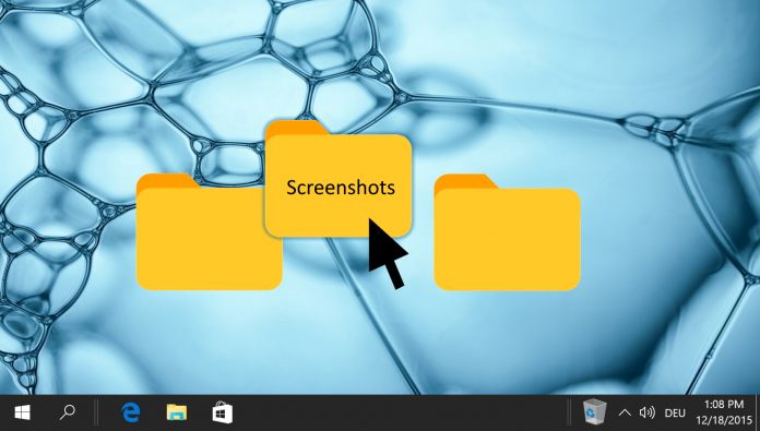 Featured - How to change Print Screen Screenshots folder location in Windows 10